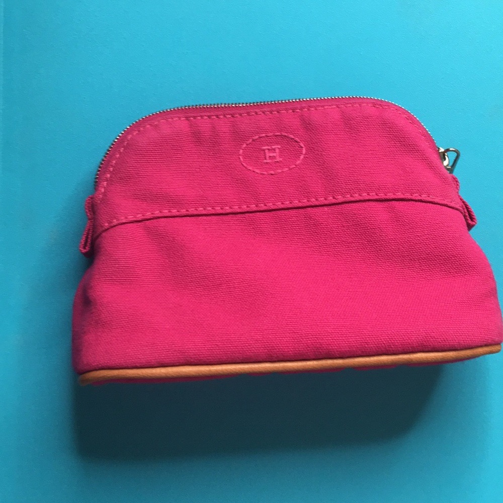 Hermès Bolide Pouch Canvas